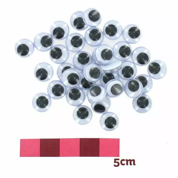 Hobbycraft Easy Glue Eyes 9mm 100 Pack 3 Hobbycraft Easy Glue Eyes 9mm 100 Pack