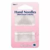 Hemline Size 7 Embroidery Crewel Needles 16 Pack 2 Hemline Size 7 Embroidery Crewel Needles 16 Pack -Cheap Christmas Crafts for Kids Store 566987 1000 1 hemline size 7 embroidery crewel needles 16 pack