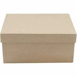 Hobbycraft Mache Rectangular Box With Lid 20cm -Cheap Christmas Crafts for Kids Store 571817 1003 3 mache rectangular box with lid 20cm