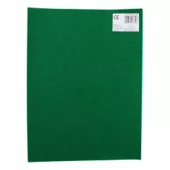 Hobbycraft Green Self-Adhesive Felt Sheet A4