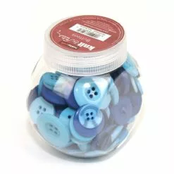 Hobbycraft Button Jar Blue -Cheap Christmas Crafts for Kids Store 585404 1000 3 hobbycraft button jar blue