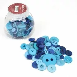 Hobbycraft Button Jar Blue -Cheap Christmas Crafts for Kids Store 585404 1000 5 hobbycraft button jar blue