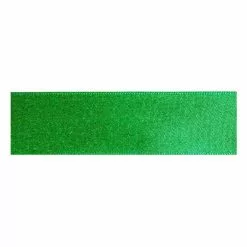 Bowtique Green Double-Faced Satin Ribbon 12mm X 5m