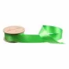 Bowtique Green Double-Faced Satin Ribbon 24mm X 5m -Cheap Christmas Crafts for Kids Store 594282 1007 1 green double faced satin ribbon 24mm x 5m