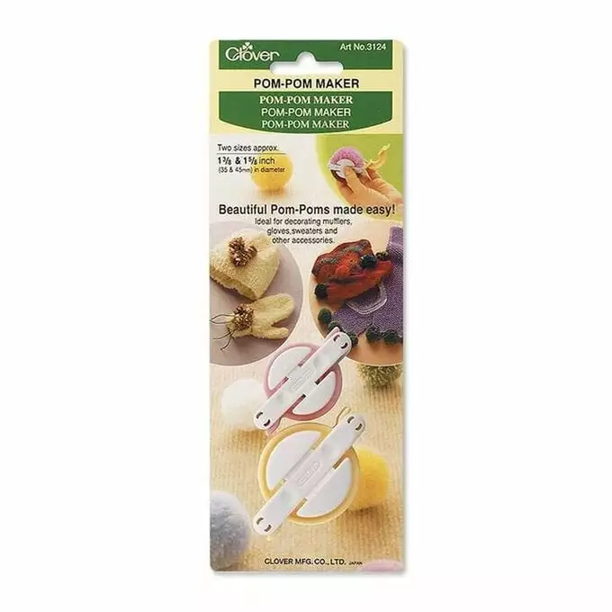 Clover Pom Pom Maker 35mm And 45mm 4 Clover Pom Pom Maker 35mm And 45mm - Image 2