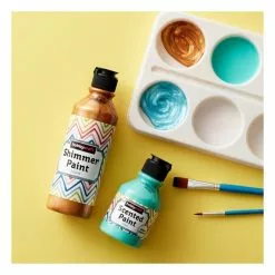 Hobbycraft Metallic Gold Ready Mixed Shimmer Paint 300ml 7 Hobbycraft Metallic Gold Ready Mixed Shimmer Paint 300ml -Cheap Christmas Crafts for Kids Store 601293 1000 3 ready mixed shimmer paint metallic gold 300ml 800