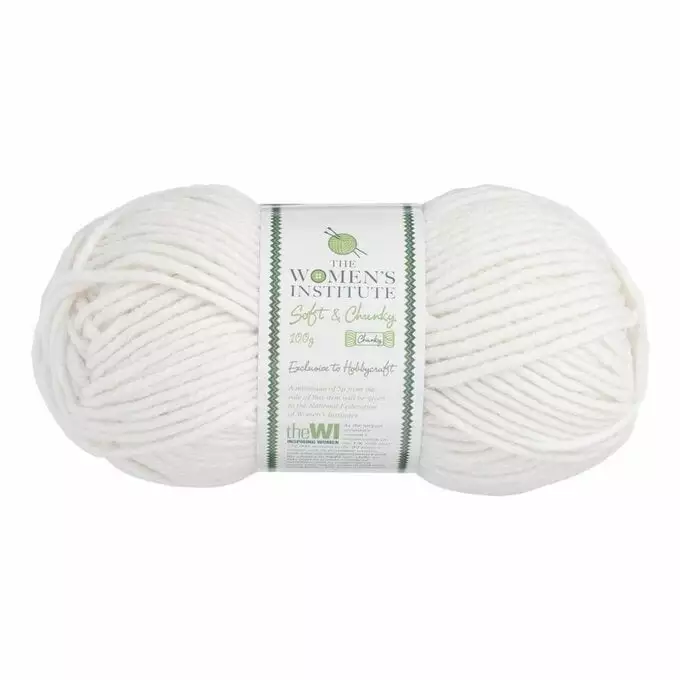 The WI Women’s Institute Cream Soft And Chunky Yarn 100g 3 The WI Women’s Institute Cream Soft And Chunky Yarn 100g