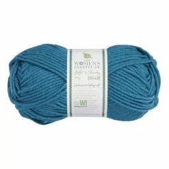 Cheap Christmas Crafts for Kids Store 24 The WI Women’s Institute Teal Soft And Chunky Yarn 100g