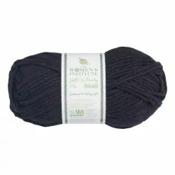 The WI Women’s Institute Black Soft And Chunky Yarn 100g