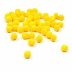 Hobbycraft Yellow Pom Poms 7mm 50 Pack