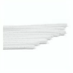 Hobbycraft White Pipe Cleaners 12 Pack