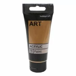 Hobbycraft Antique Gold Art Acrylic Paint 75ml