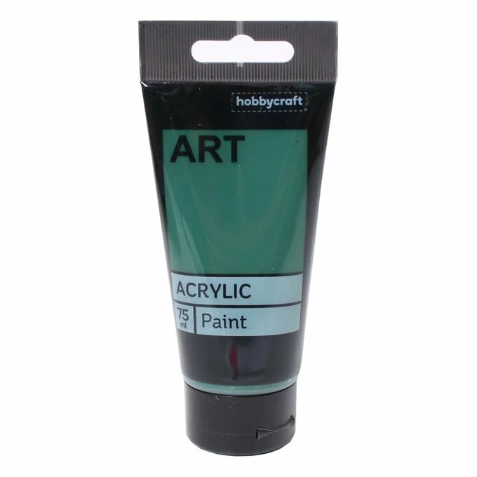 Hobbycraft Greenery Art Acrylic Paint 75ml 3 Hobbycraft Greenery Art Acrylic Paint 75ml