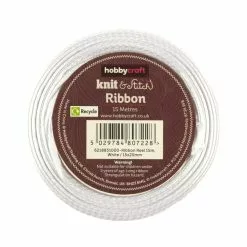 Hobbycraft White Satin Ribbon 20 Mm X 15 M 7 Hobbycraft White Satin Ribbon 20 Mm X 15 M -Cheap Christmas Crafts for Kids Store 621885 1000 3 Ribbon Reel White 15m