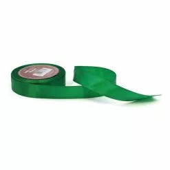Hobbycraft Fern Green Satin Ribbon 20 Mm X 15 M