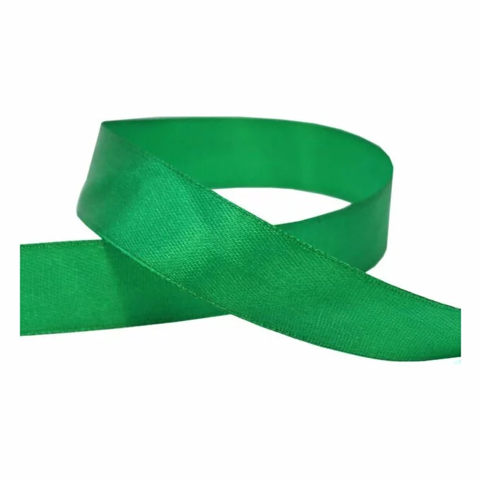 Hobbycraft Fern Green Satin Ribbon 20 Mm X 15 M 3 Hobbycraft Fern Green Satin Ribbon 20 Mm X 15 M - Image 2