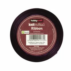 Hobbycraft Plum Purple Satin Ribbon 20mm X 15m 7 Hobbycraft Plum Purple Satin Ribbon 20mm X 15m -Cheap Christmas Crafts for Kids Store 621885 1017 3 Ribbon Reel Plum Purple