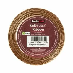 Hobbycraft Tan Gold Satin Ribbon 20mm X 15m 7 Hobbycraft Tan Gold Satin Ribbon 20mm X 15m -Cheap Christmas Crafts for Kids Store 621885 1024 3 Ribbon Reel Tan Gold