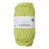 Rico Design Rico Light Pistachio Creative Cotton Aran Yarn 50 G 2 Rico Design Rico Light Pistachio Creative Cotton Aran Yarn 50 G -Cheap Christmas Crafts for Kids Store 622269 1022 1 rico light pistachio creative cotton aran yarn 50 g