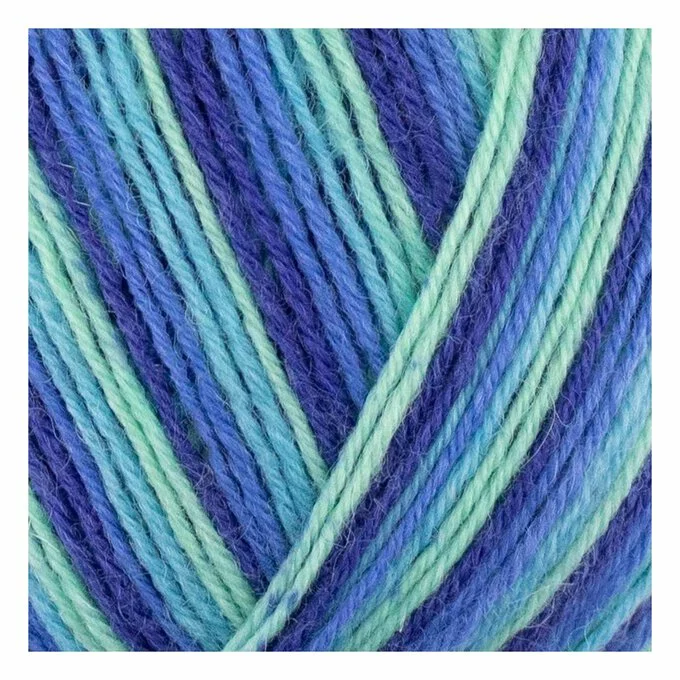 West Yorkshire Spinners Blue Lagoon Signature 4 Ply Yarn 100g 4 West Yorkshire Spinners Blue Lagoon Signature 4 Ply Yarn 100g - Image 2