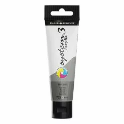 Daler-Rowney System3 Silver Hue Acrylic Paint 59ml
