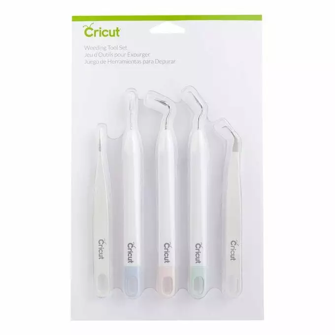 Cricut Weeding Tool Set 5 Pieces 3 Cricut Weeding Tool Set 5 Pieces