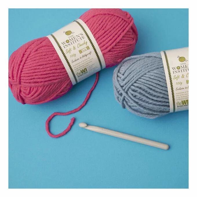 The WI Women’s Institute Pink Soft And Chunky Yarn 100g 5 The WI Women’s Institute Pink Soft And Chunky Yarn 100g - Image 3