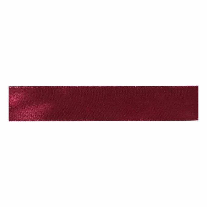 Hobbycraft Wine Satin Ribbon 20mm X 15m 4 Hobbycraft Wine Satin Ribbon 20mm X 15m - Image 2