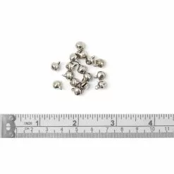 Hobbycraft Mini Silver Jingle Bells 60 Pack -Cheap Christmas Crafts for Kids Store 637234 1000 3 mini silver jingle bells 60 pack