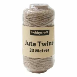 Hobbycraft Kraft Brown Jute Twine 33m -Cheap Christmas Crafts for Kids Store 638671 1000 2 kraft brown jute twine 33m