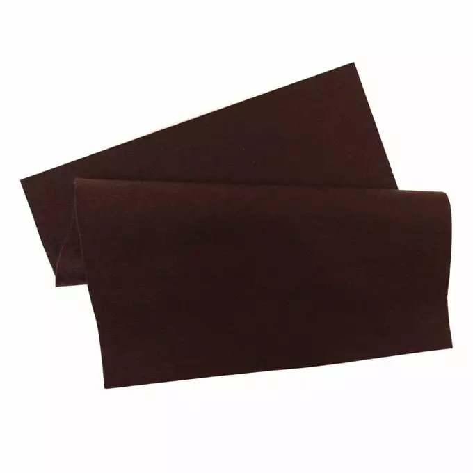 Hobbycraft Cocoa Polyester Felt Sheet A4 3 Hobbycraft Cocoa Polyester Felt Sheet A4