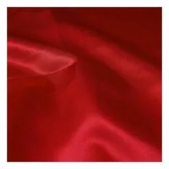 Visage Red Polyester Silky Satin Fabric Pack 152cm X 2m
