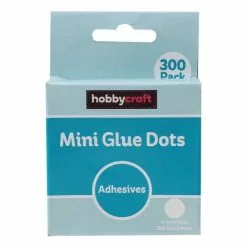 Hobbycraft Mini Glue Dots 10mm 300 Pack