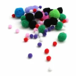 Hobbycraft Giant Tub Of Pom Poms 1000 Pack