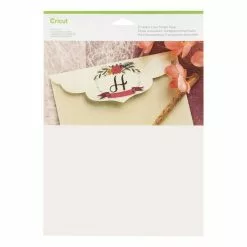 Cricut Printable Clear Sticker Paper 8.5 X 11 Inches 5 Pack