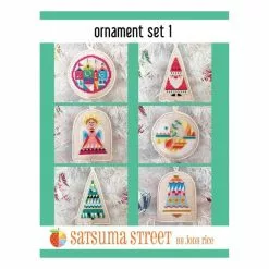 Satsuma Street Ornament Set 1 Cross Stitch Chart
