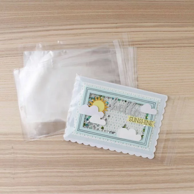 Hobbycraft Clear Cello Bags 5 X 7 Inches 50 Pack 5 Hobbycraft Clear Cello Bags 5 X 7 Inches 50 Pack - Image 3