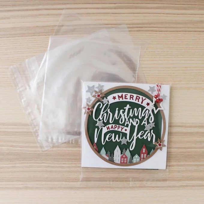 Hobbycraft Clear Cello Bags 6 X 6 Inches 50 Pack 5 Hobbycraft Clear Cello Bags 6 X 6 Inches 50 Pack - Image 3