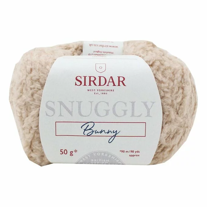 Sirdar Fawn Snuggly Baby Bunny Yarn 50g 3 Sirdar Fawn Snuggly Baby Bunny Yarn 50g