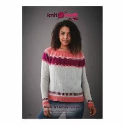 Knitcraft Modern Fair Isle Jumper Digital Pattern 0191