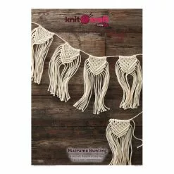 Knitcraft Macrame Bunting Digital Pattern 0203