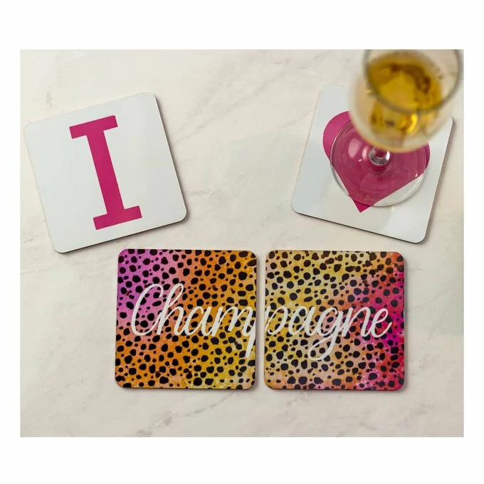 Cricut Blank Square Coasters 4 Pack 4 Cricut Blank Square Coasters 4 Pack - Image 2