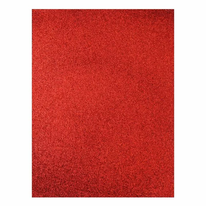 Hobbycraft Red Glitter Foam Sheet 22.5cm X 30cm 3 Hobbycraft Red Glitter Foam Sheet 22.5cm X 30cm