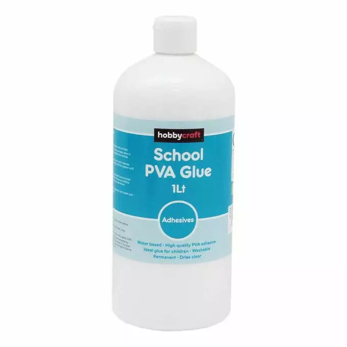 Hobbycraft School PVA Glue 1 Litre 3 Hobbycraft School PVA Glue 1 Litre