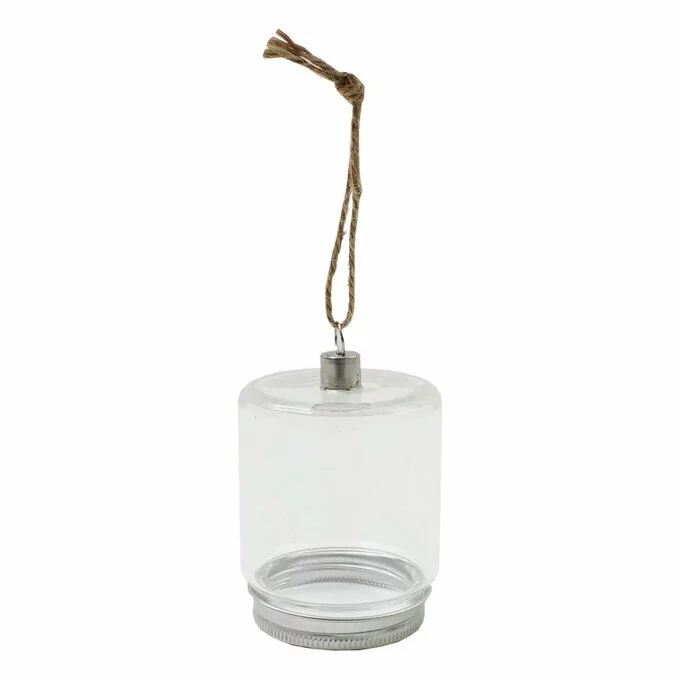 Hobbycraft Fillable Glass Mason Jar Hanging Decoration 3 Hobbycraft Fillable Glass Mason Jar Hanging Decoration