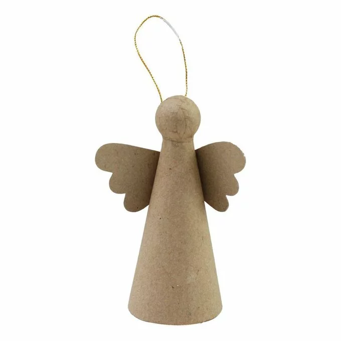 Hobbycraft Mache Hanging Angel Decoration 12cm 3 Hobbycraft Mache Hanging Angel Decoration 12cm