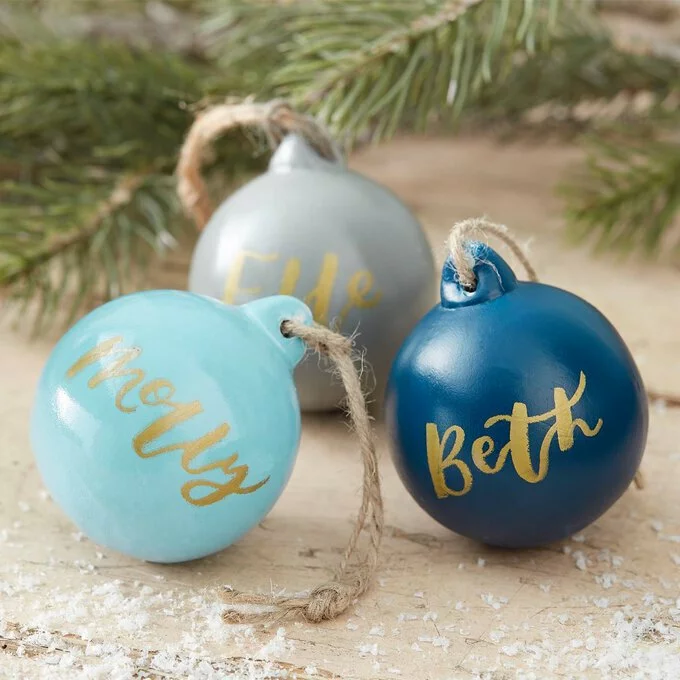 Hobbycraft Ceramic Baubles With Jute 3 Pack 5 Hobbycraft Ceramic Baubles With Jute 3 Pack - Image 3