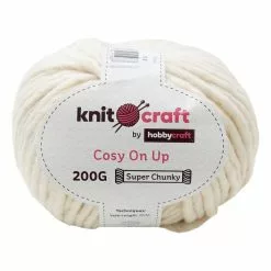 Knitcraft Cream Cosy On Up Yarn 200g