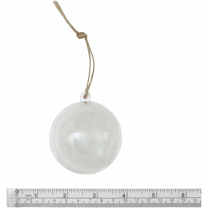 Hobbycraft Small Fillable Baubles 6cm 6 Pack 7 Hobbycraft Small Fillable Baubles 6cm 6 Pack - Image 5