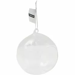 Hobbycraft Round Fillable Glass Bauble 12cm 10 Hobbycraft Round Fillable Glass Bauble 12cm -Cheap Christmas Crafts for Kids Store 650086 1000 3 round fillable glass bauble 12cm